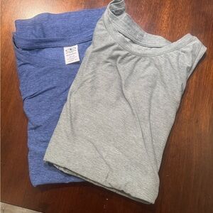 Athletic Works Kids Tank Top 2-Pack - sage green & Blue